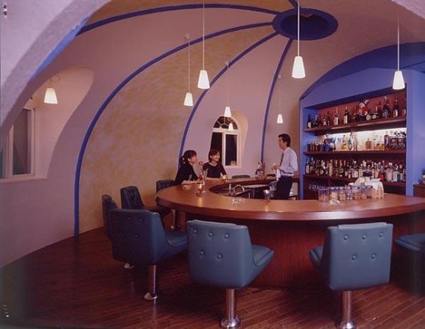 خانه  مدولار ژاپتی  در شکل یک رستوران