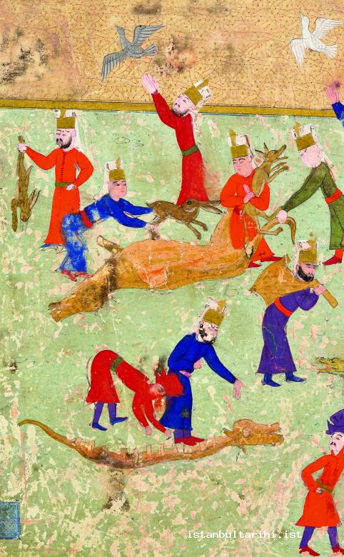 	آداب و رسوم آشپزی استانبول عثمانی - قیزامیش ات پیشیرماق