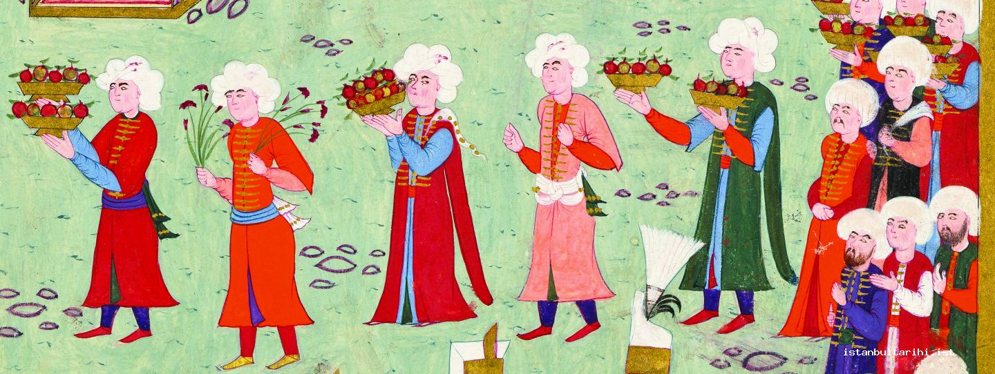 	آداب و رسوم آشپزی استانبول عثمانی - میوه فروش ها