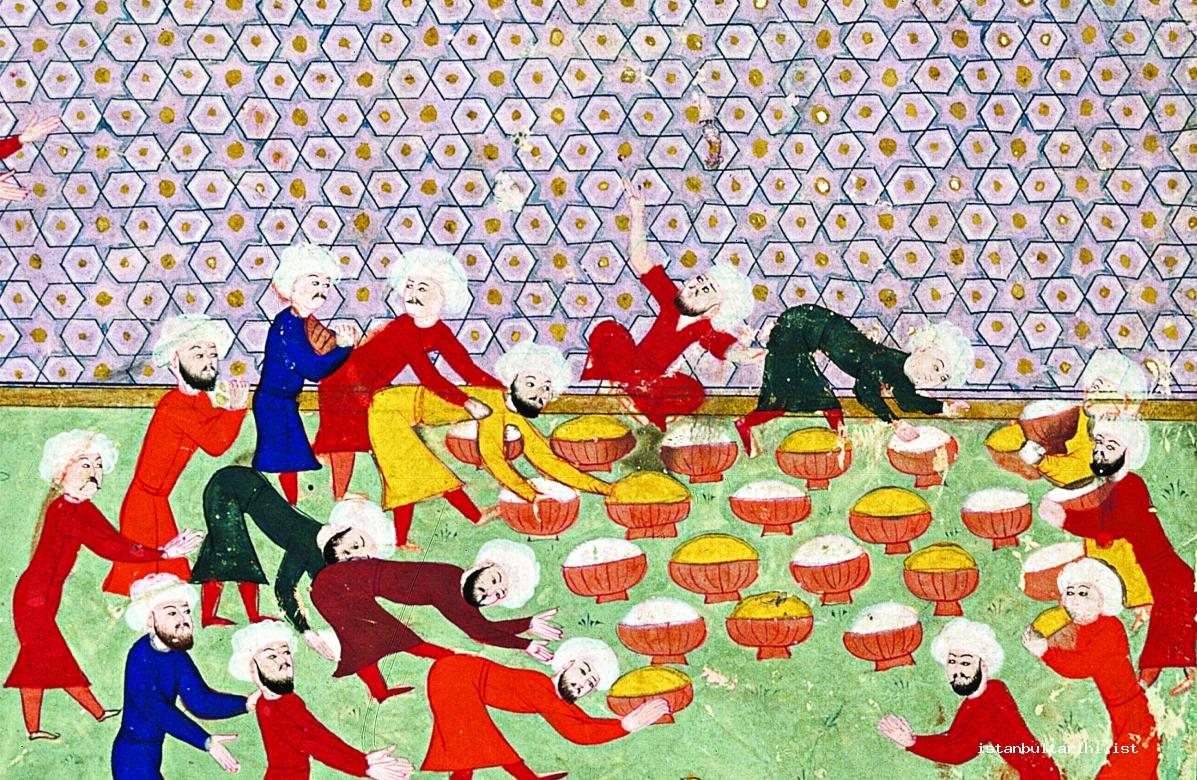 	آداب و رسوم آشپزی استانبول عثمانی - سوفره دوشه مک