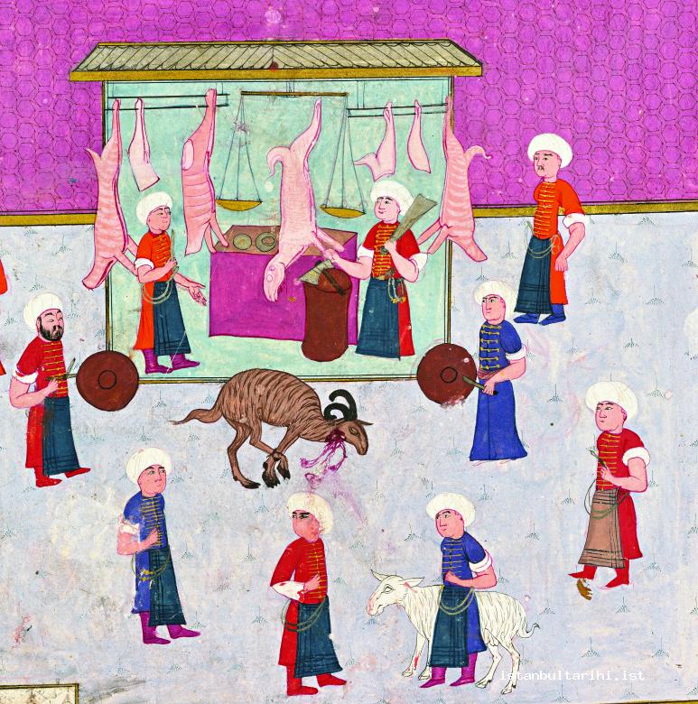 	آداب و رسوم آشپزی استانبول عثمانی- قصاب لار