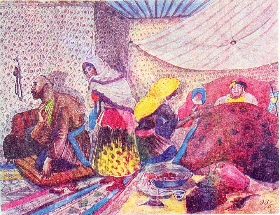 او زامان کی اوشاق قیز دونیایه گلیر