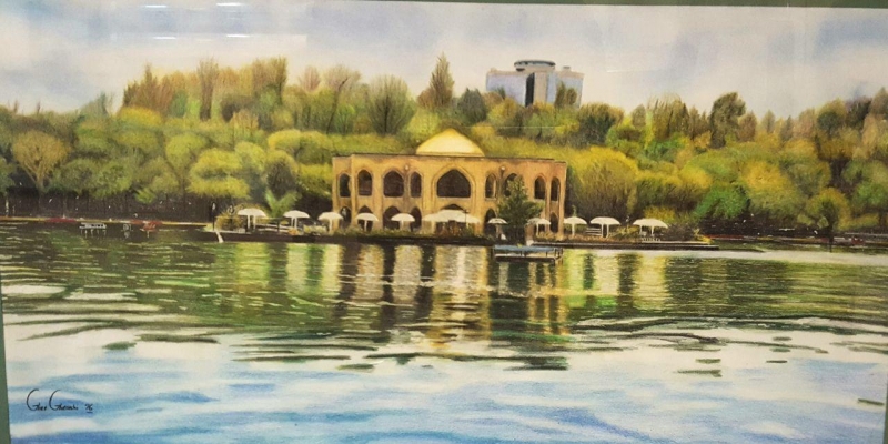 El Goli Painting -Neda Ghar ghare Chi