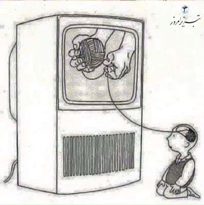 رسانه و مردم = کاریکاتور