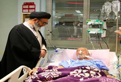 حاج آقا آل هاشم -عیادت - دکتر برادران