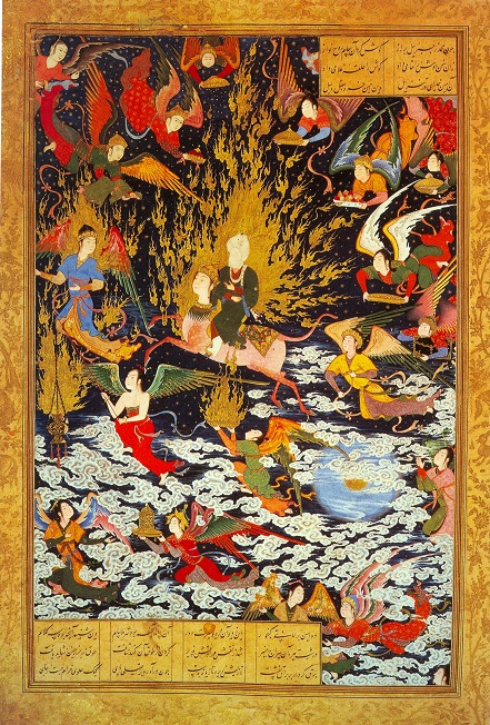معراج - سلطان محمد  تقاش تبریزی