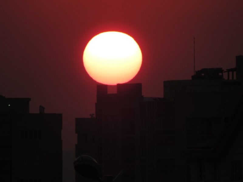 غروب -Sunset -Mehri Vahidi Azar- مهری وحیدی آذر- 27 آبان ماه 1400 